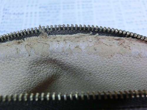 ボッテガバッグ内側の修理